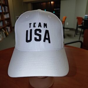 Team USA Olympics Comcast Embroidered Strapback Hat Cap